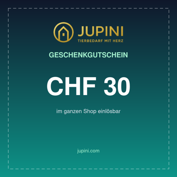 Jupini Gutschein – CHF 30