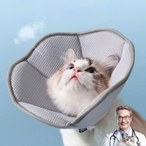 weiche katzen halskrause – soft ring schutzkragen nach op | grösse s–xxl