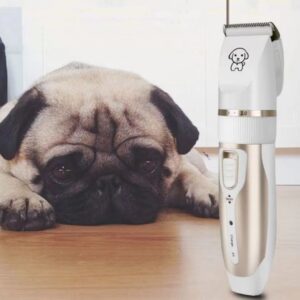 tierhaarschneider set für hunde & katzen – leise & kabellos (usb)